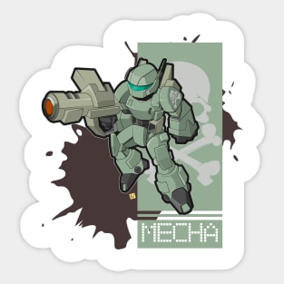 mecha Sticker